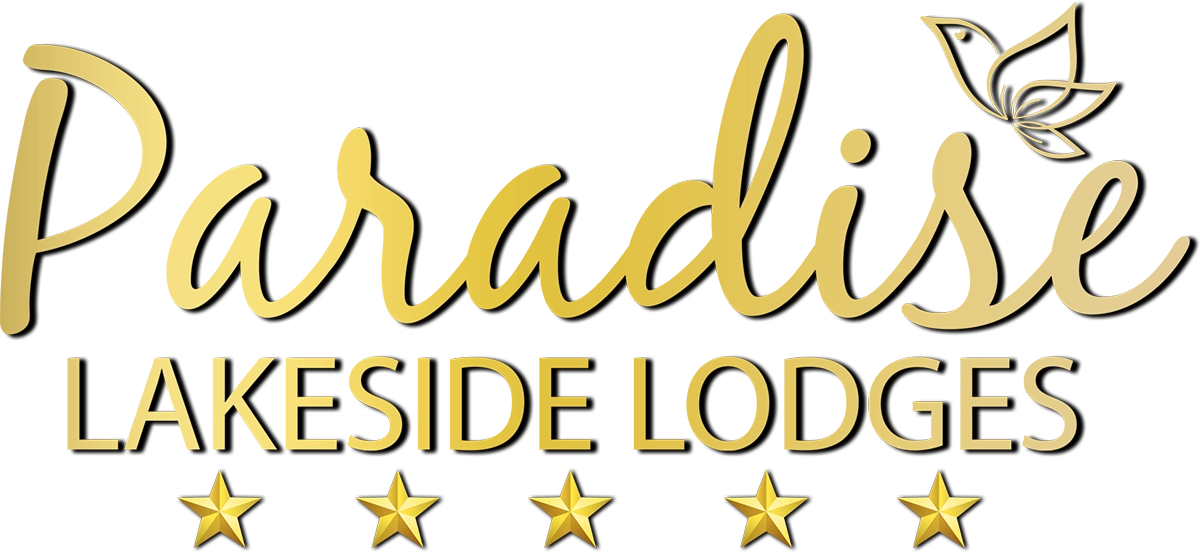 Paradise Lakeside Lodges gold logo